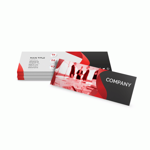 Folheto 150g | 14x40cm | 4/4