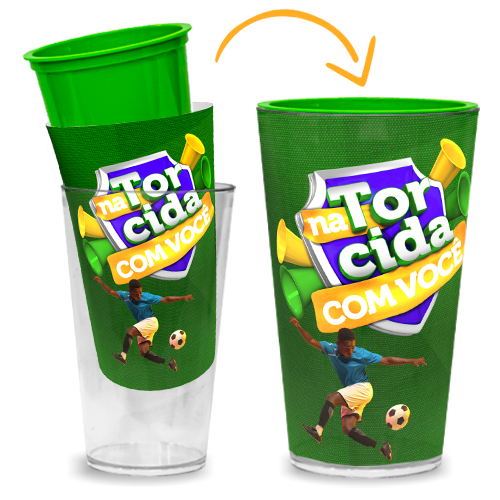 Copo Duplo | 550ml | Verde