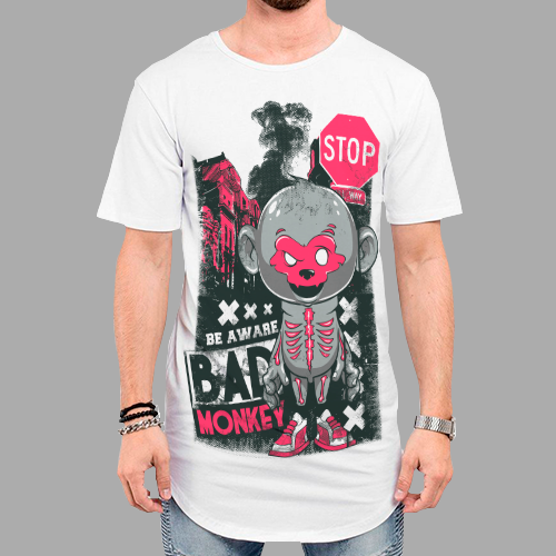 Camiseta Curvada | Algodão 30.1 Premium