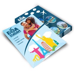 Folheto 80g | 28x40cm | 4/4