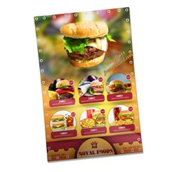 Lona Fosca 240g | Bainha e Ilhós