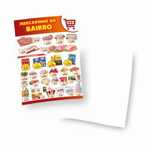 Folheto 90g | 40x56cm | 4/0