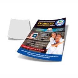 Folheto Offset 90g | 21x30cm | 4/0