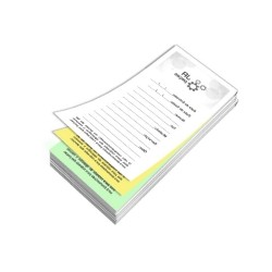 Bloco Autocopiativo | 10x21cm | 1/0  |  25x4